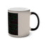 Color-Changing Mug — Stock Market Ticker Heatmap (11oz)