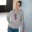 Mosaic Bear Hooded Zip Sweatshirt
