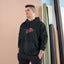 White Mosaic Bull Champion Hoodie