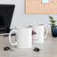 White Mosaic Bull Ceramic Mug 11oz