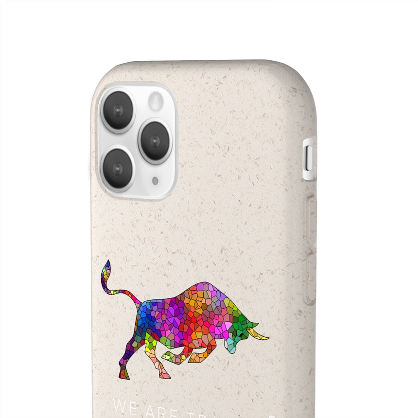Mosaic Bull Biodegradable Case