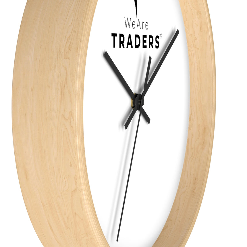 We Are Traders ® Wall clock
