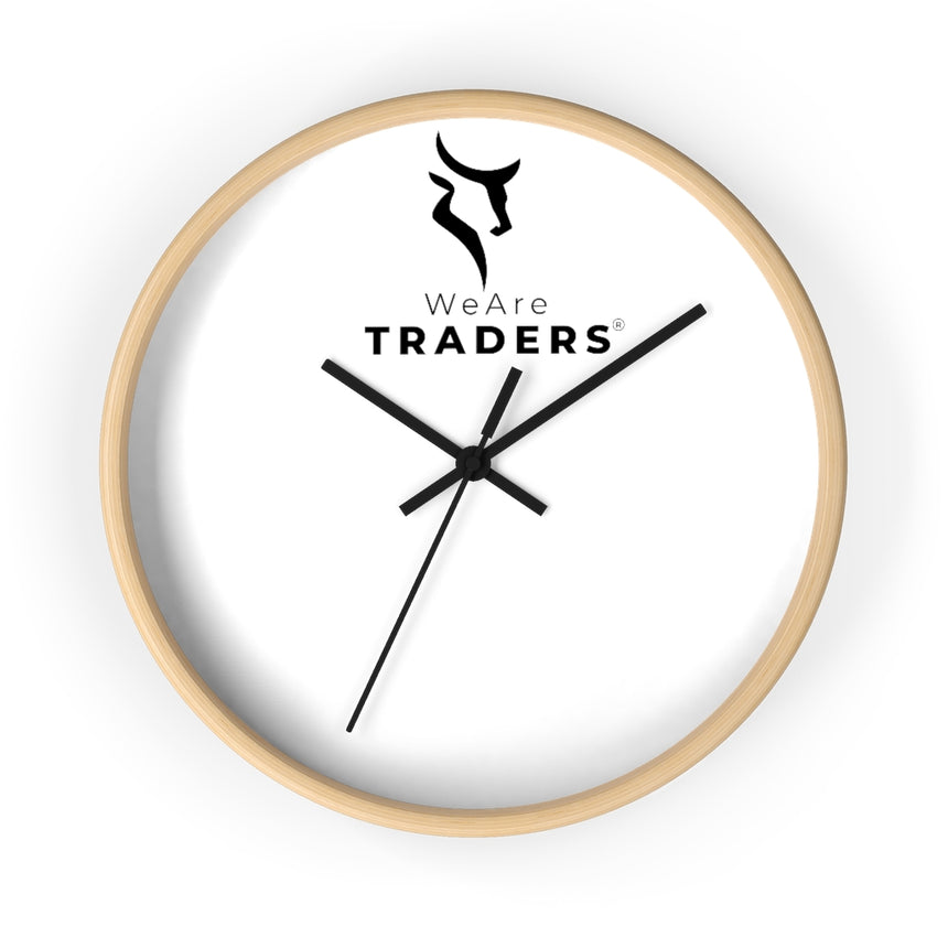 We Are Traders ® Wall clock