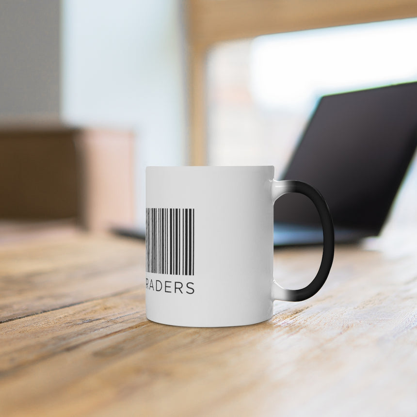 We Are Traders ® Bar Code Color Changing Mug