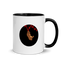 Bears on Chart white Mug - Black/ Red/ Blue/ Yellow